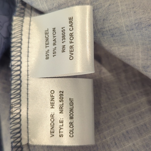 North River Blue Sleeveless Top M nwt - Picture 10 of 10